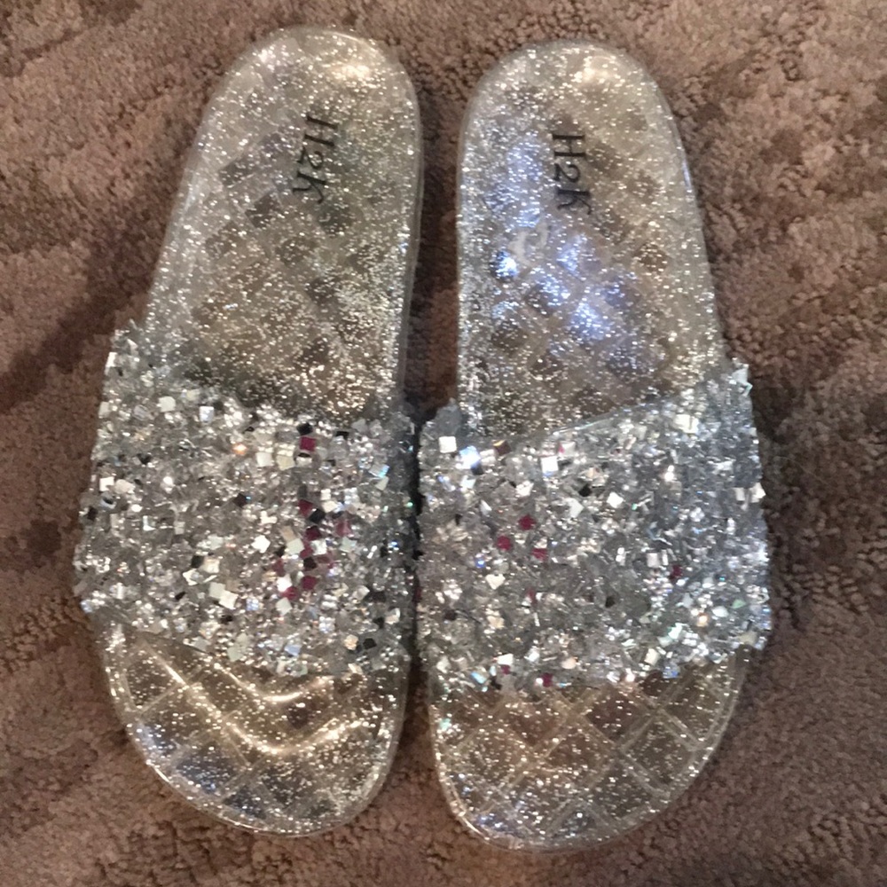 Jewel encrusted gel slides. Like new